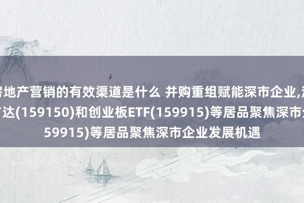 房地产营销的有效渠道是什么 并购重组赋能深市企业,深证50ETF易方达(159150)和创业板ETF(159915)等居品聚焦深市企业发展机遇